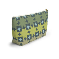 World's Fair Accessory Pouch w T-bottom in Green